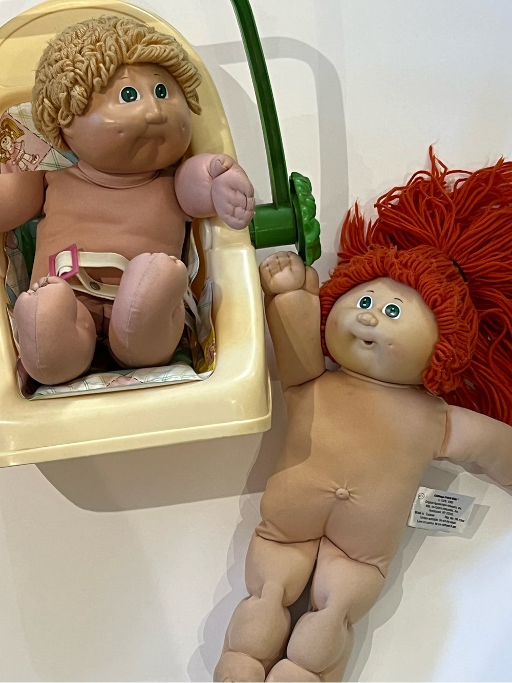 Vintage 80s Cabbage Patch Kids – 2 Dolls and Carrier